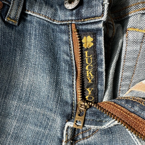 Lucky brand, dungarees sundown size 2/26 - 29” inseam - Picture 7 of 9